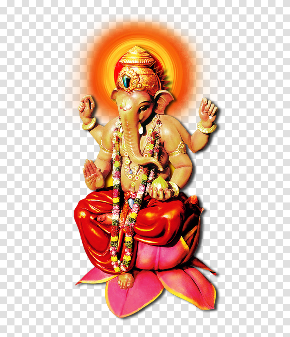 Ganesha, Fantasy, Figurine, Person, Poster Transparent Png