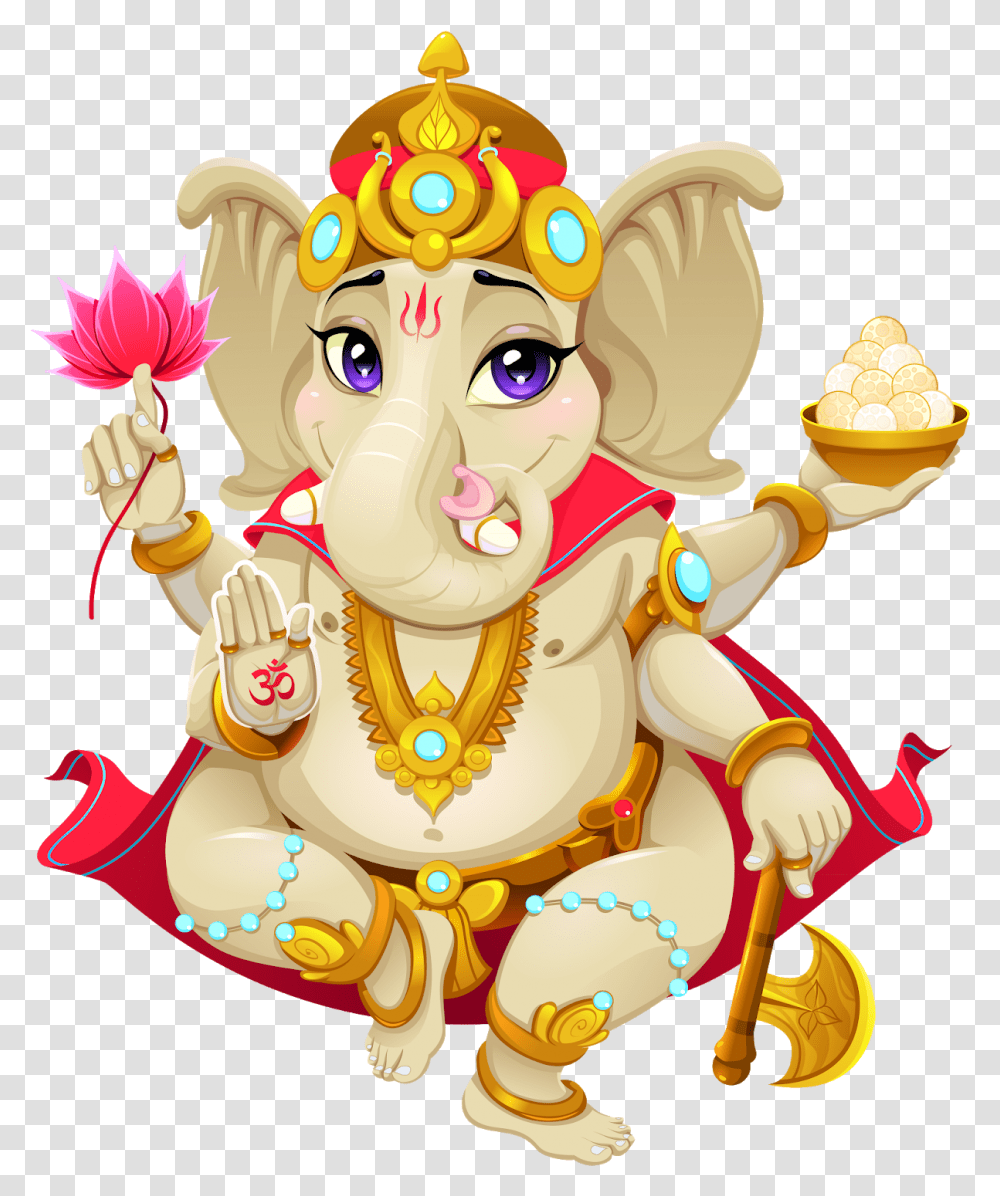 Ganesha Lord Ganesha, Toy, Cream, Dessert, Food Transparent Png