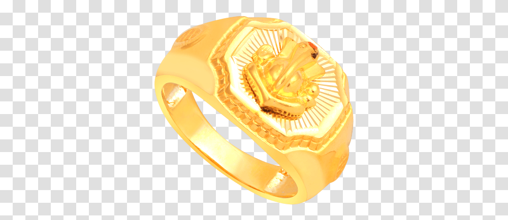 Ganesha Rings In Gold, Accessories, Accessory, Jewelry, Banana Transparent Png
