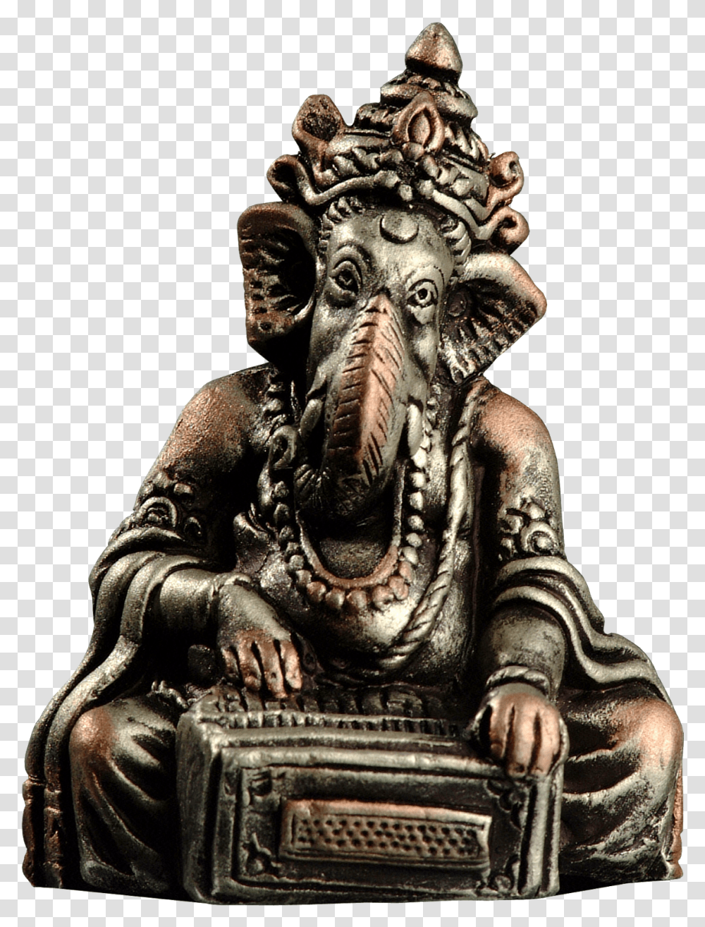 Ganesha, Statue, Sculpture, Figurine Transparent Png