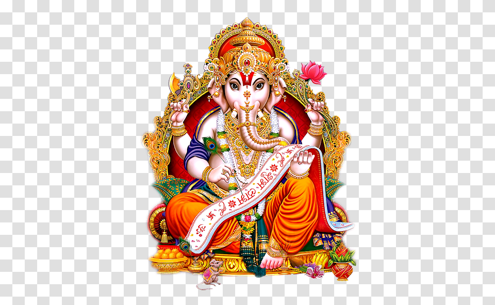 Ganesha Writing, Person, Human, Collage, Poster Transparent Png