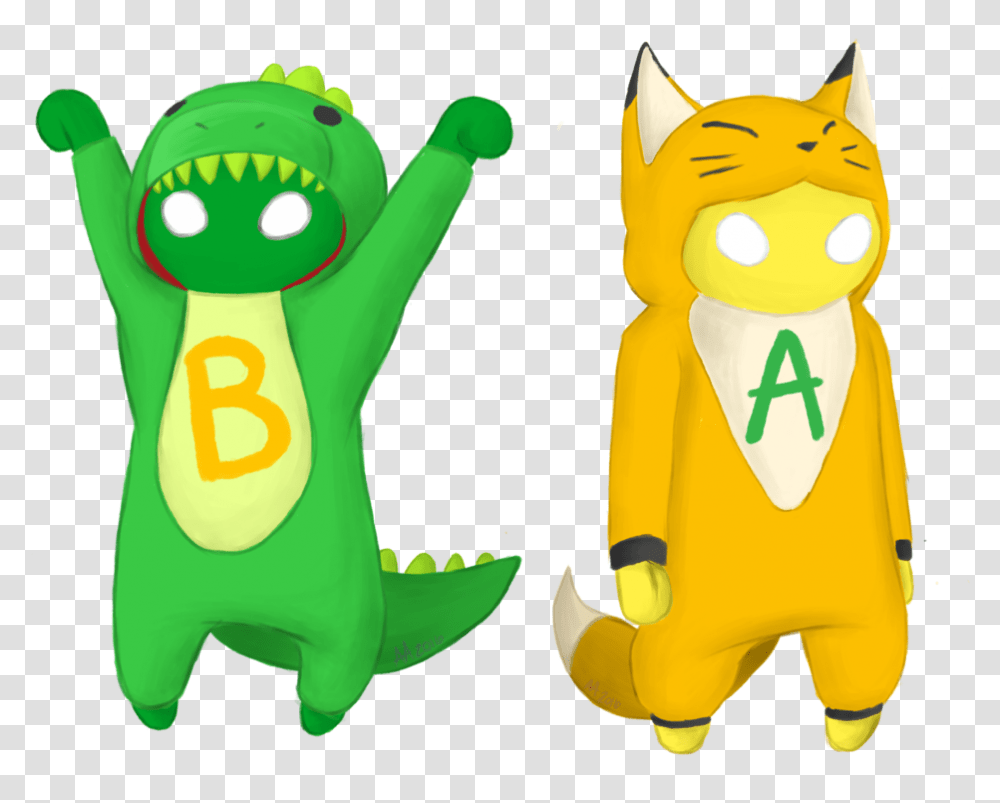 Gang Beasts Gang Beasts Characters, Toy, Animal, Inflatable, Plush Transparent Png