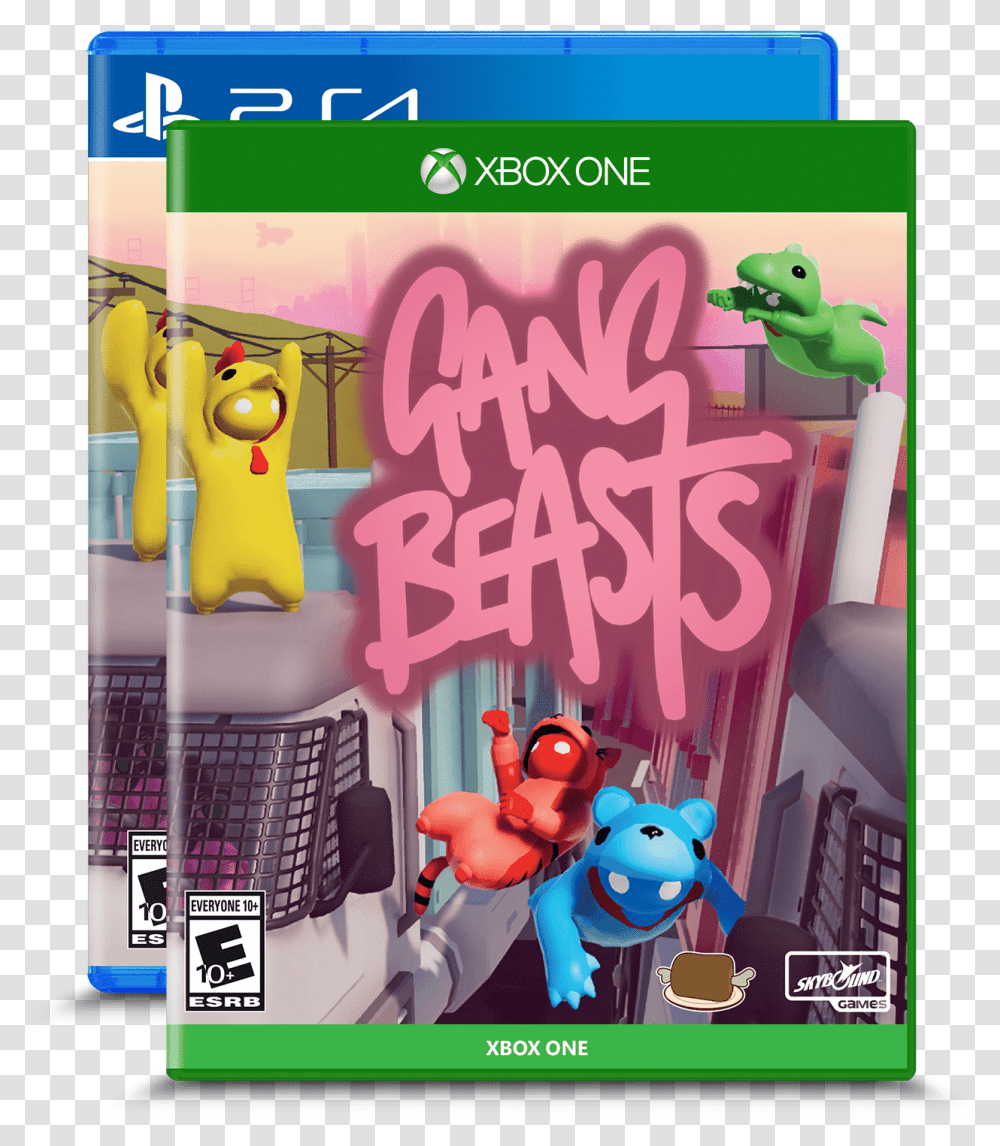 Gang Beasts Ps4 Games Gang Beasts, Super Mario, Toy, Poster, Advertisement Transparent Png