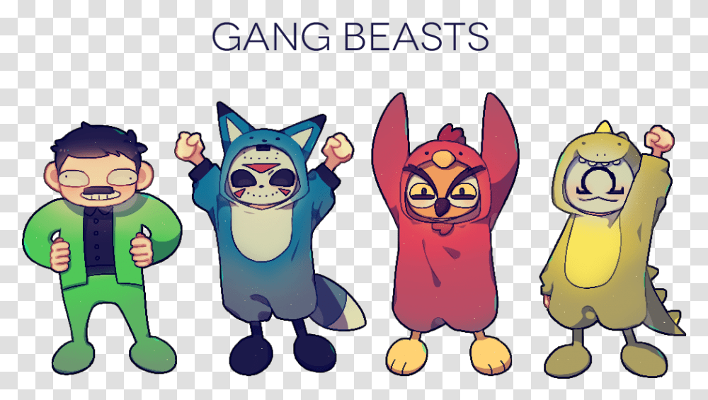 Gang Beasts Vanoss, Person, People Transparent Png