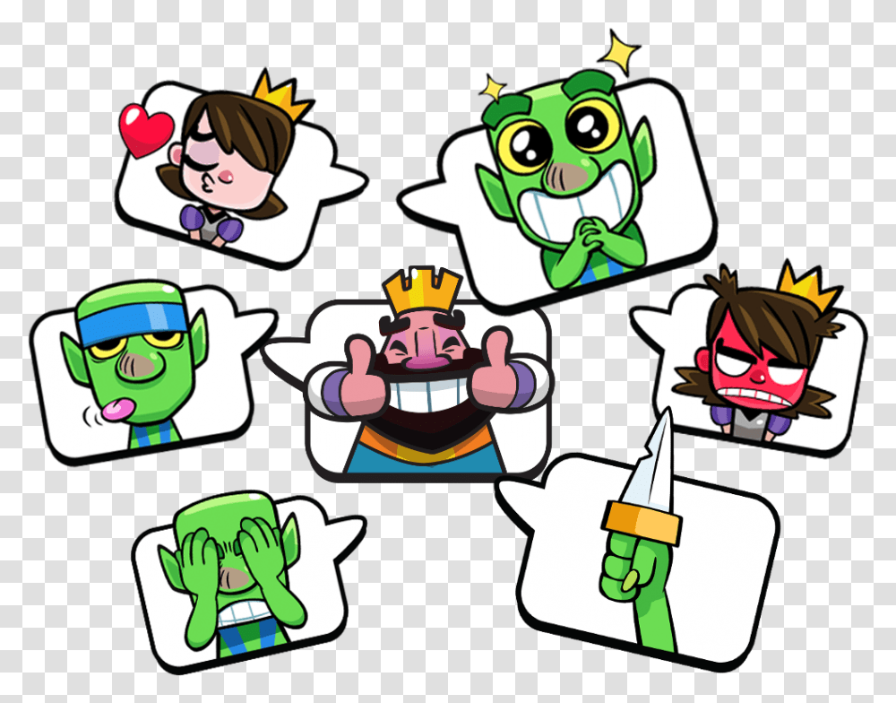 Gang Clipart Clash Royale Emotes Download, Hand, Crowd, Recycling Symbol Transparent Png