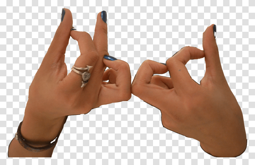 Gang Hand Signs Download Blood Gang Signs, Finger, Person, Human Transparent Png