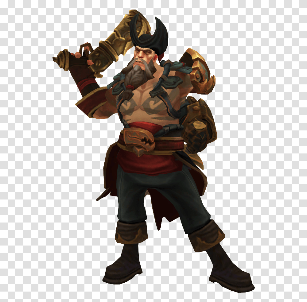 Gangplank Fictional Character, Person, Human, Overwatch, Dish Transparent Png