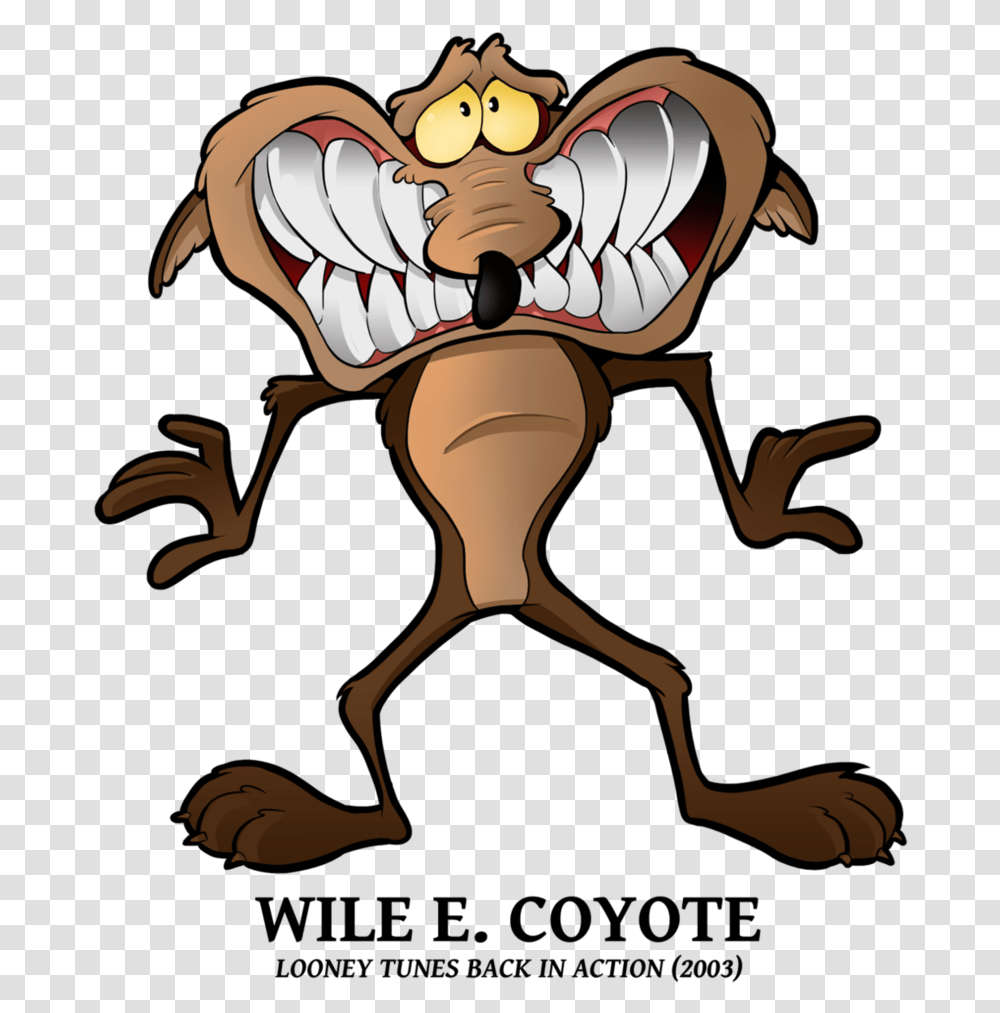 Gangsta Drawing Looney Tunes Coyote Looney Tunes, Plant, Animal, Face Transparent Png