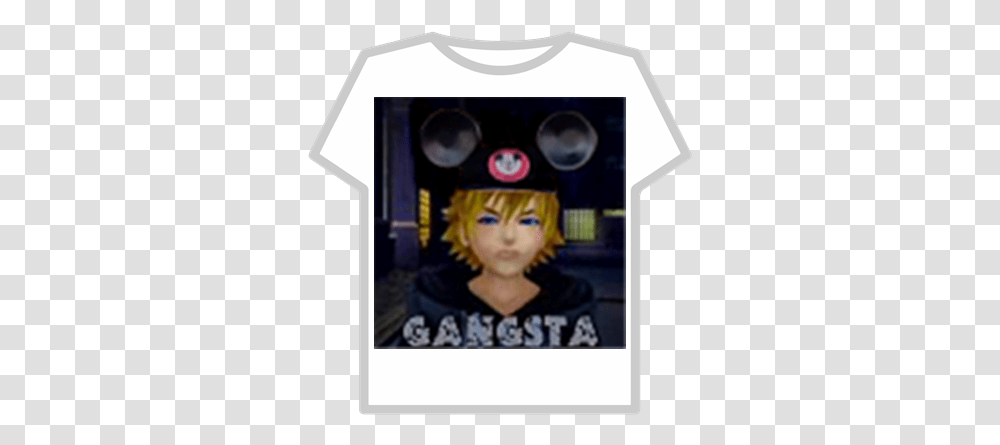 Gangsta Obey T Shirt Roblox Black, Person, Clothing, Face, Sleeve Transparent Png