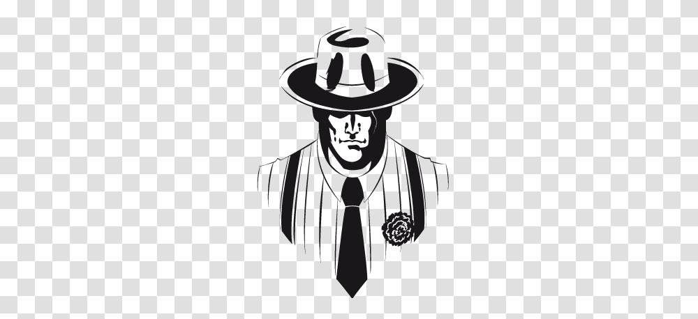 Gangster, Apparel, Hat, Tie Transparent Png