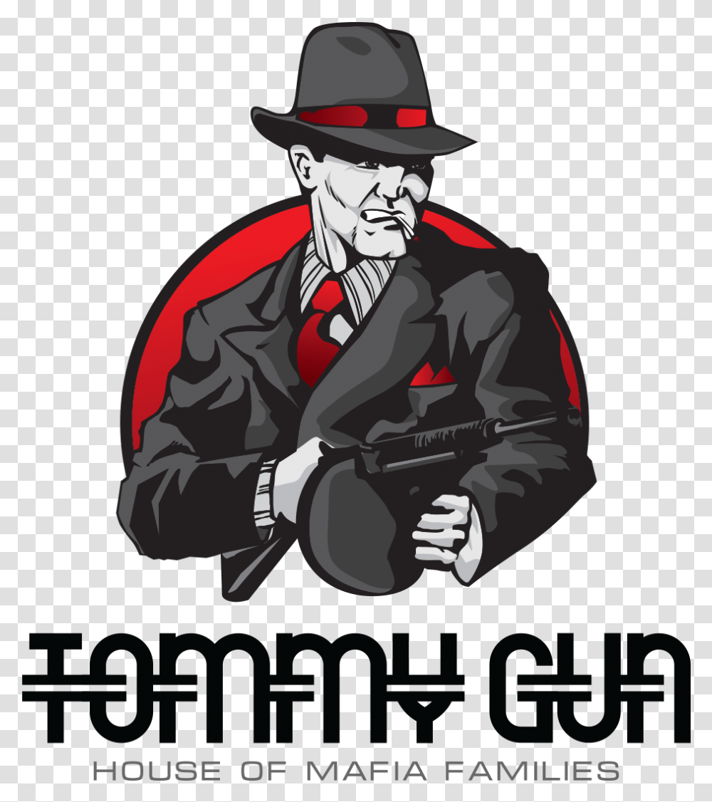 Gangster Gun Clip Art Mobster Zombie, Person, Human, Poster, Advertisement Transparent Png