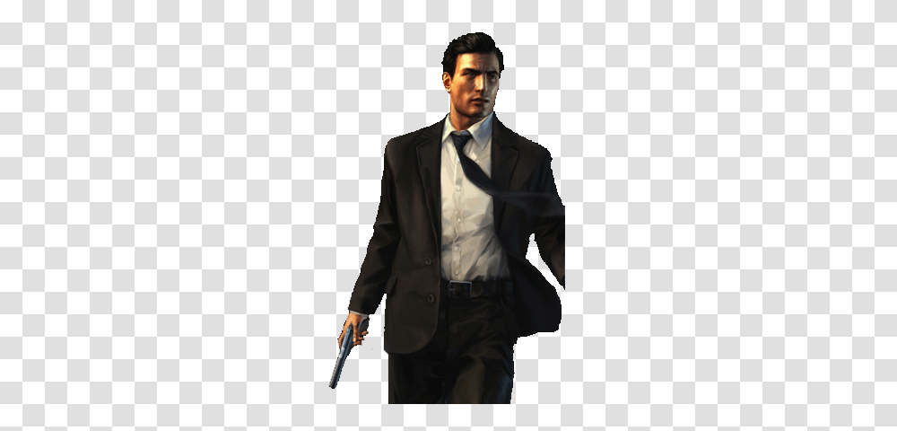 Gangster, Person, Suit, Overcoat Transparent Png