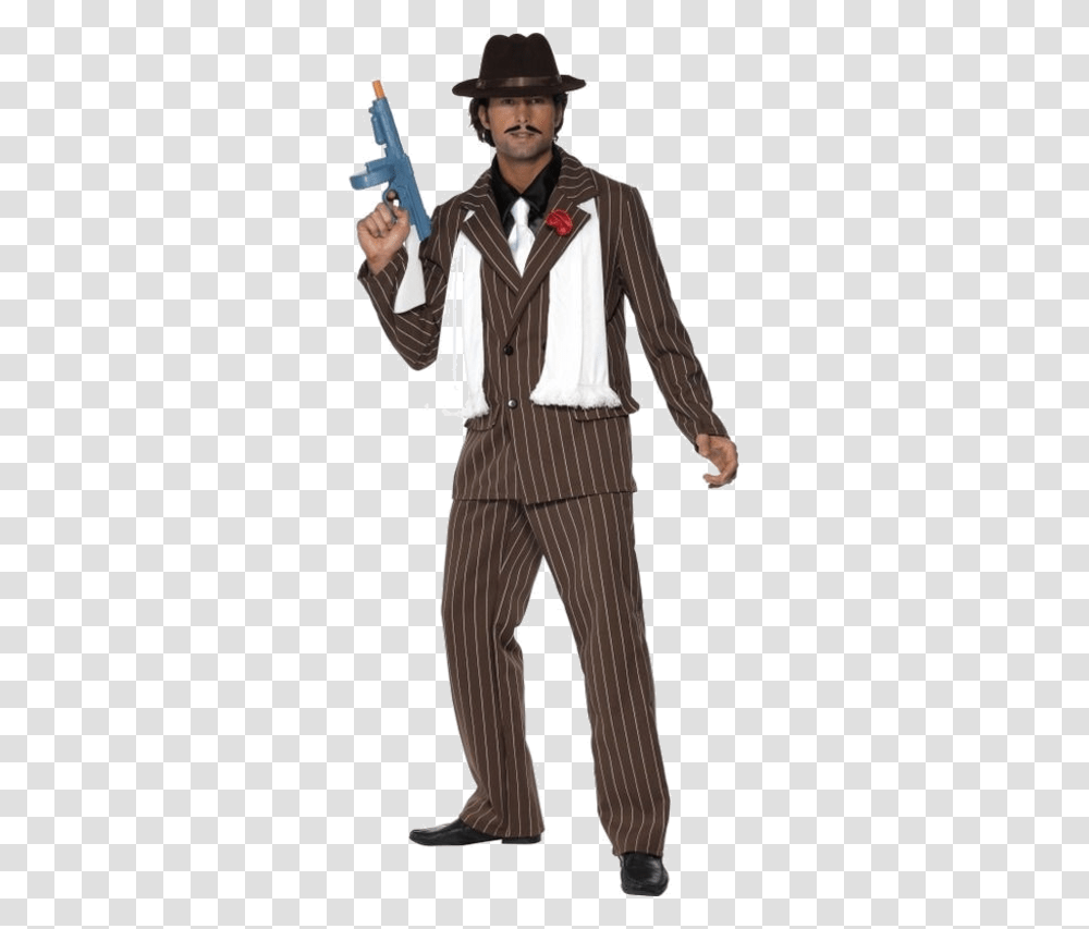 Gangster, Person, Costume, Performer Transparent Png