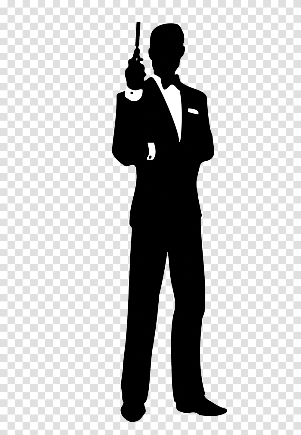 Gangster, Person, Hand, Human, Silhouette Transparent Png