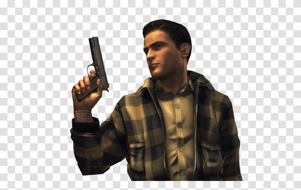 Gangster, Person, Handgun, Weapon, Weaponry Transparent Png