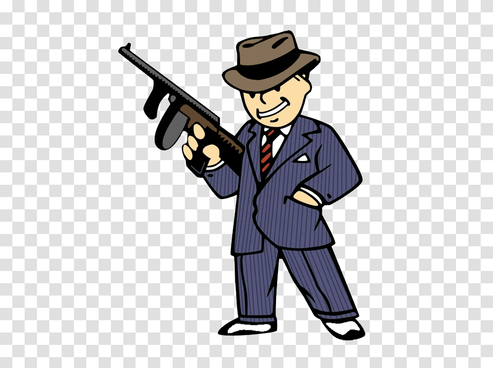 Gangster, Person, Hat, Suit Transparent Png