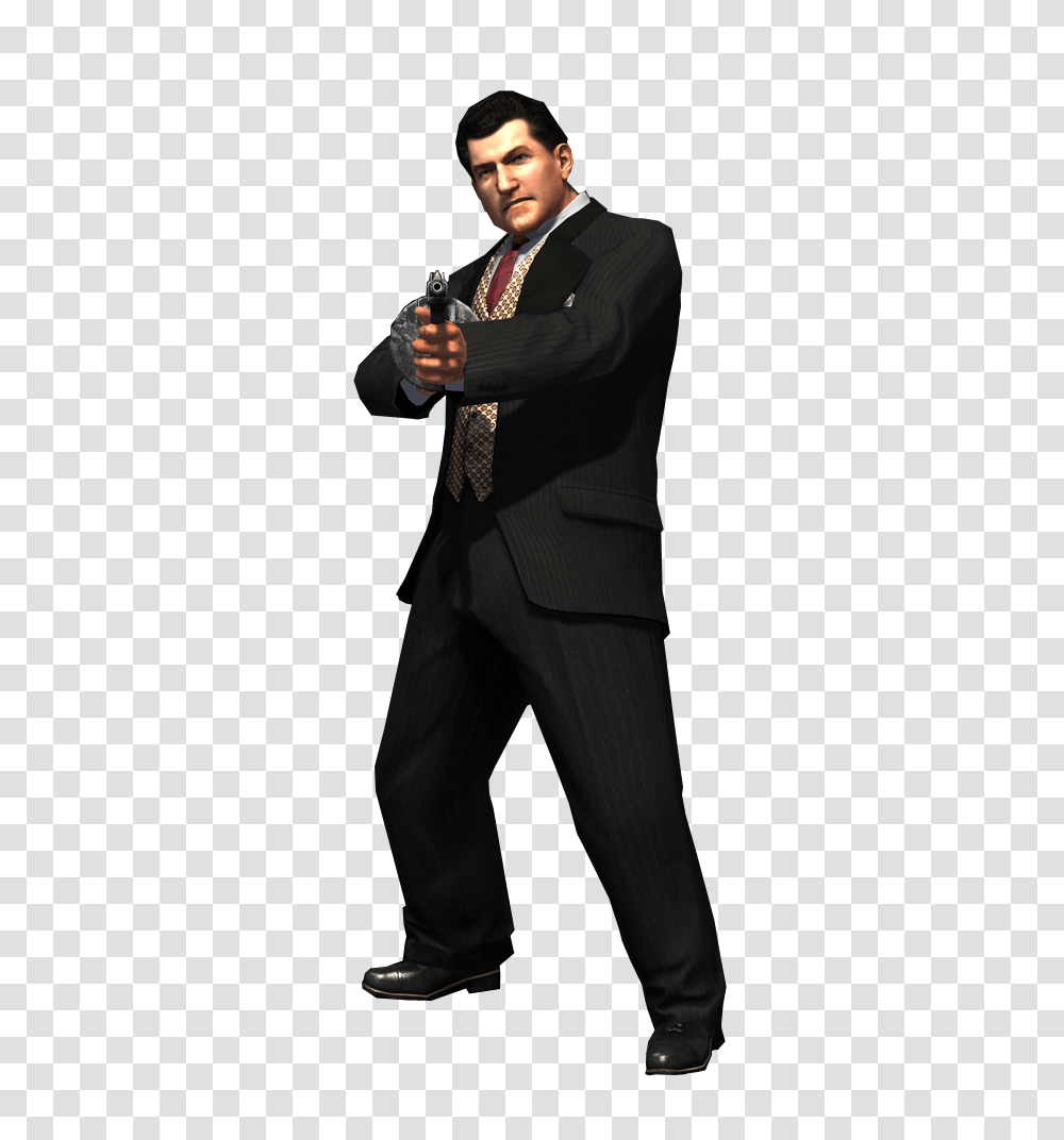 Gangster, Person, Suit, Overcoat Transparent Png