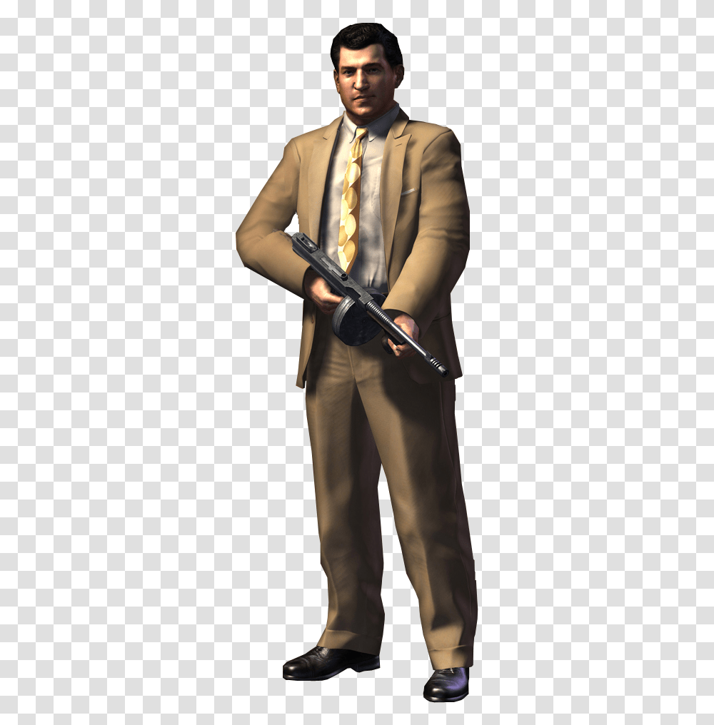 Gangster, Person, Tie, Accessories, Suit Transparent Png