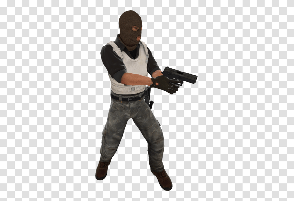 Gangster, Person, Weapon, Gun, Costume Transparent Png