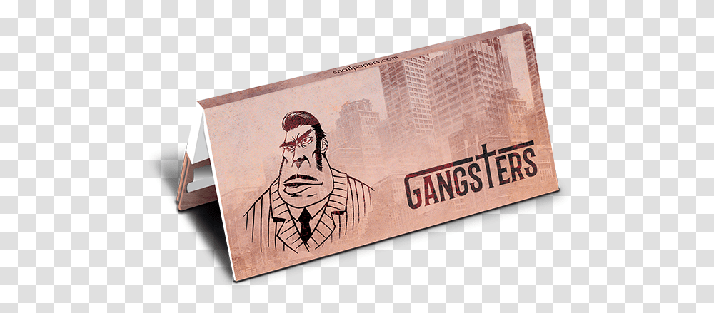 Gangsters Washed Away Collection Gangster, Label, Text, Paper, Person Transparent Png