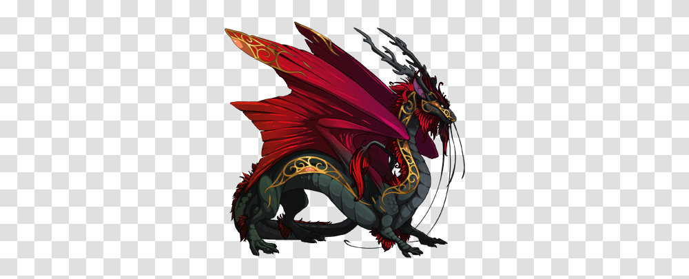 Ganondorf Dragon Share Flight Rising Fire Emblem Byleth Dragon, Painting Transparent Png