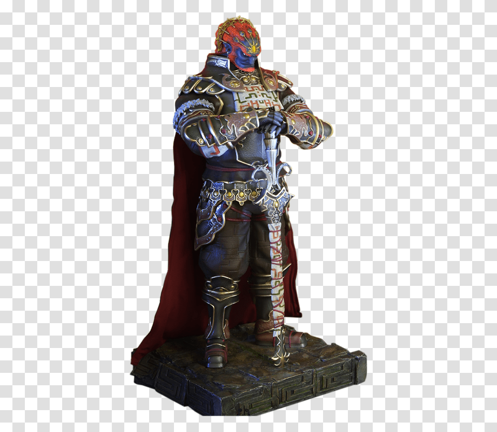 Ganondorf First 4 Figures Statue, Costume, Person, Helmet Transparent Png