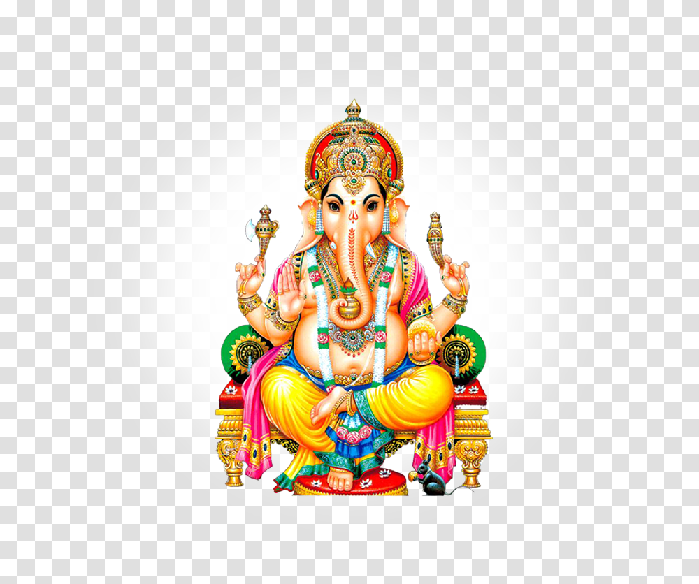Ganpati Hindu God Ganesh, Crowd, Person, Floral Design, Pattern Transparent Png
