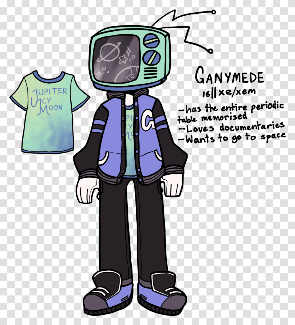 Ganymede Cartoon, Robot Transparent Png