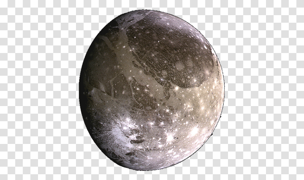 Ganymede Moons Of Jupiter Galilean Ganymede Moon Background, Nature, Outdoors, Outer Space, Astronomy Transparent Png
