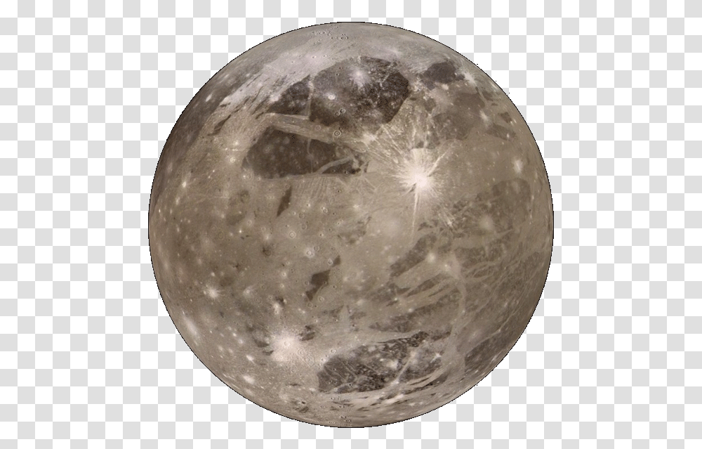 Ganymede Moons Of Jupiter Galilean Ganymede Moon, Outer Space, Night, Astronomy, Outdoors Transparent Png