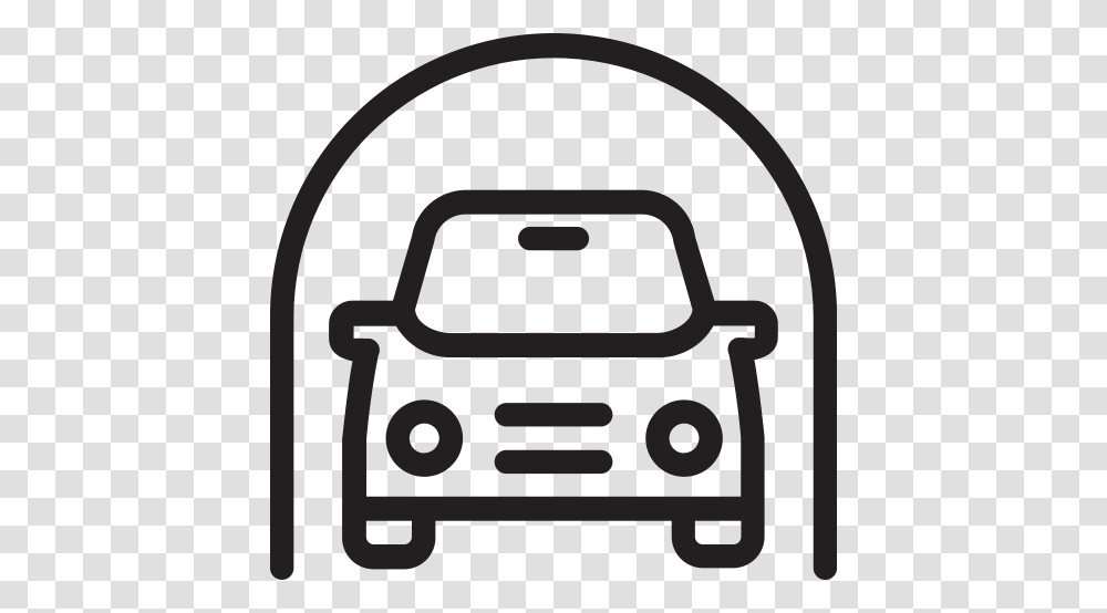 Garage Home Garage Parking Icon With And Vector Format, Bumper, Vehicle, Transportation, Car Transparent Png