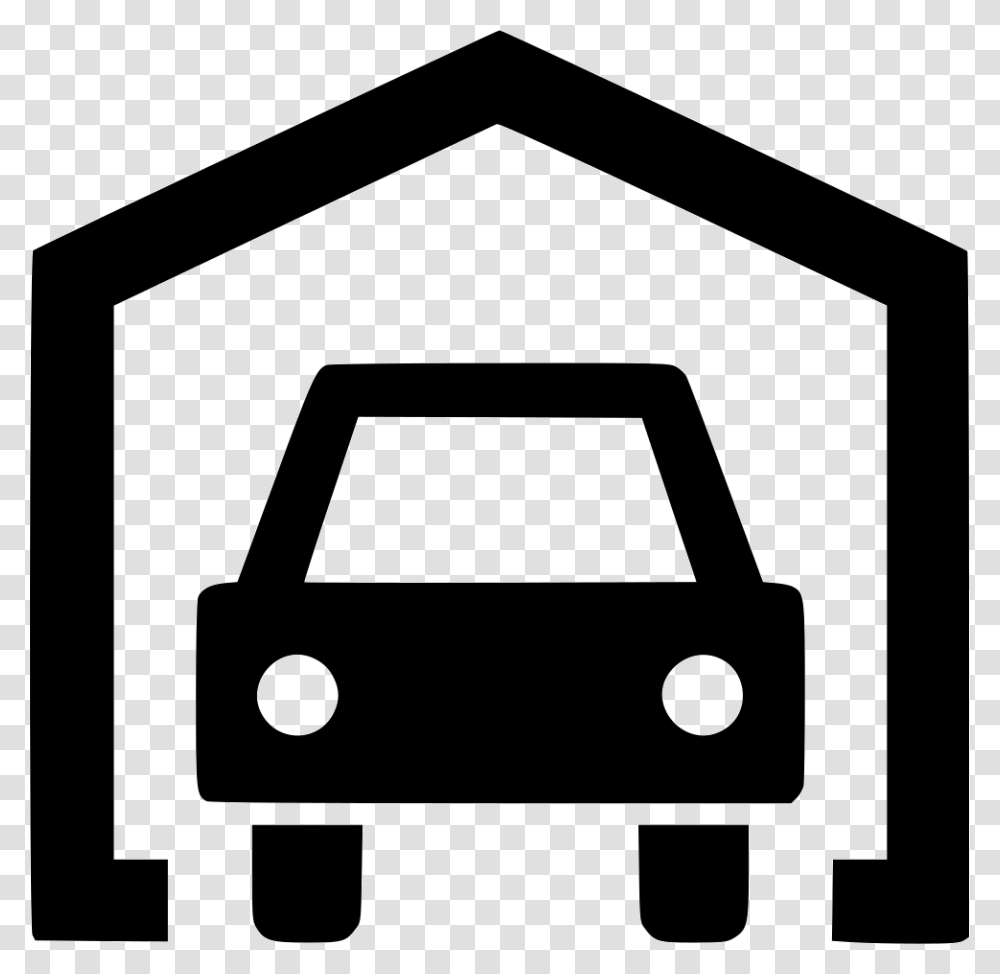 Garage Icon Free Download, Stencil, Triangle, Sign Transparent Png