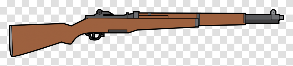 Garand Rifle Clipart, Gun, Weapon, Wood, Furniture Transparent Png