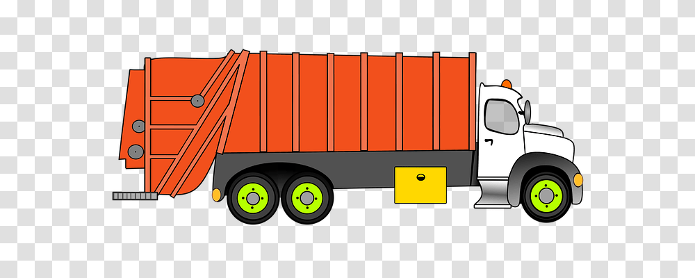 Garbage Transport, Trailer Truck, Vehicle, Transportation Transparent Png
