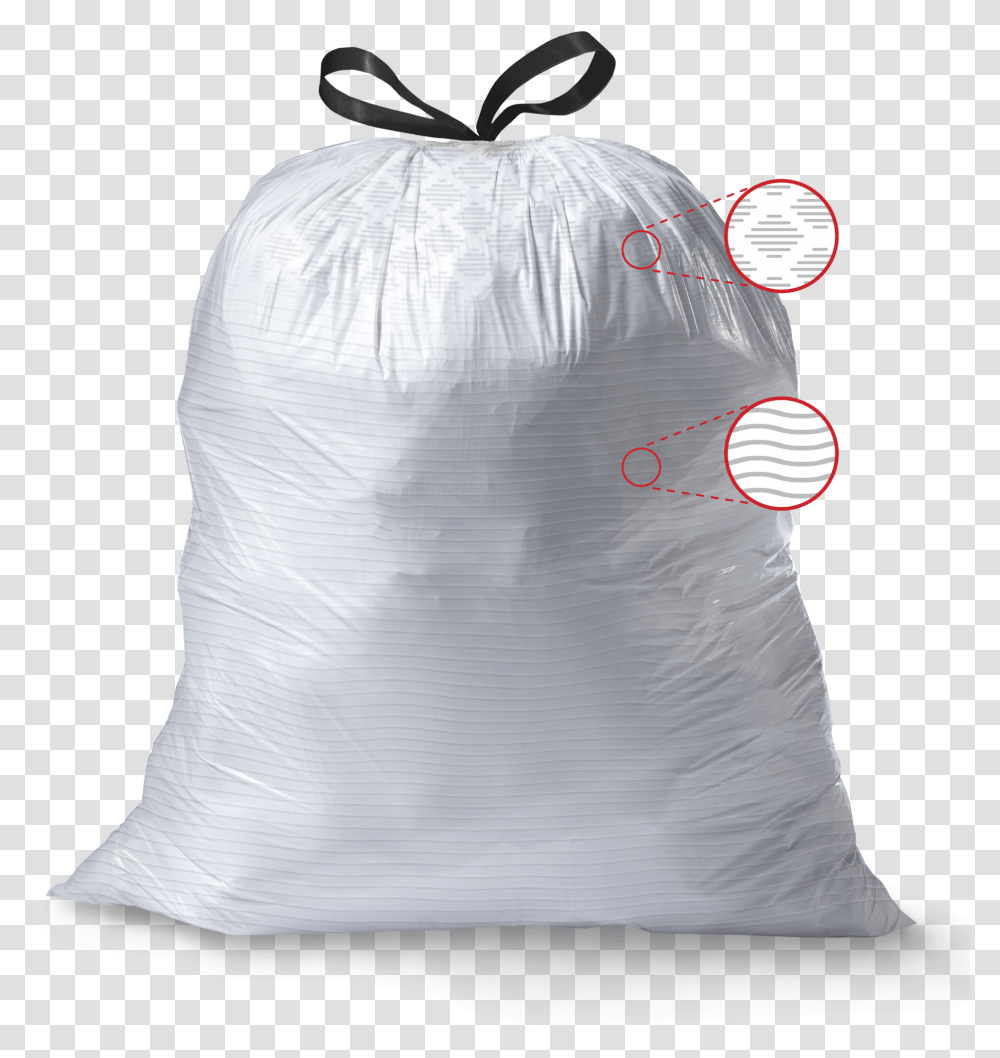 Garbage Bag, Sack, Person, Human, Cushion Transparent Png
