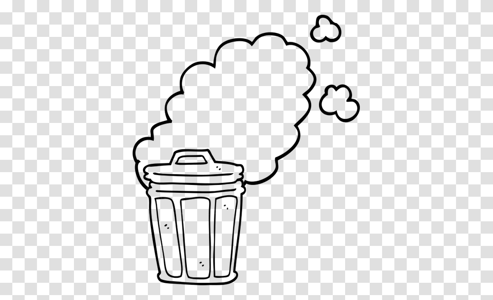 Garbage Can Clip Art Black And White Usbdata, Gray, World Of Warcraft Transparent Png