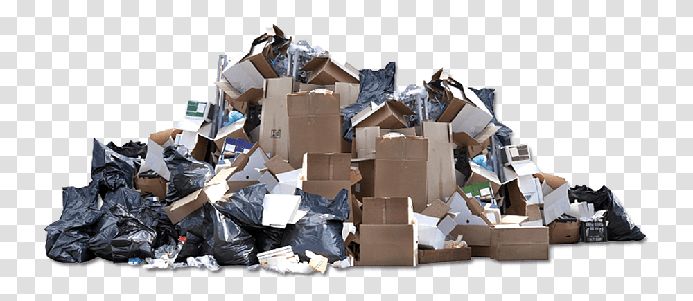 Garbage, Cardboard, Box, Carton, Package Delivery Transparent Png