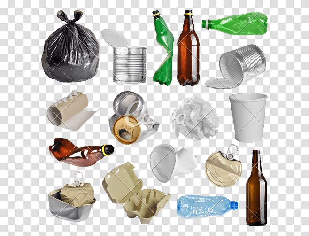 Garbage Clipart Crushed Water Bottle Use Plastic Save Environment, Trash, Beverage, Drink, Tin Transparent Png