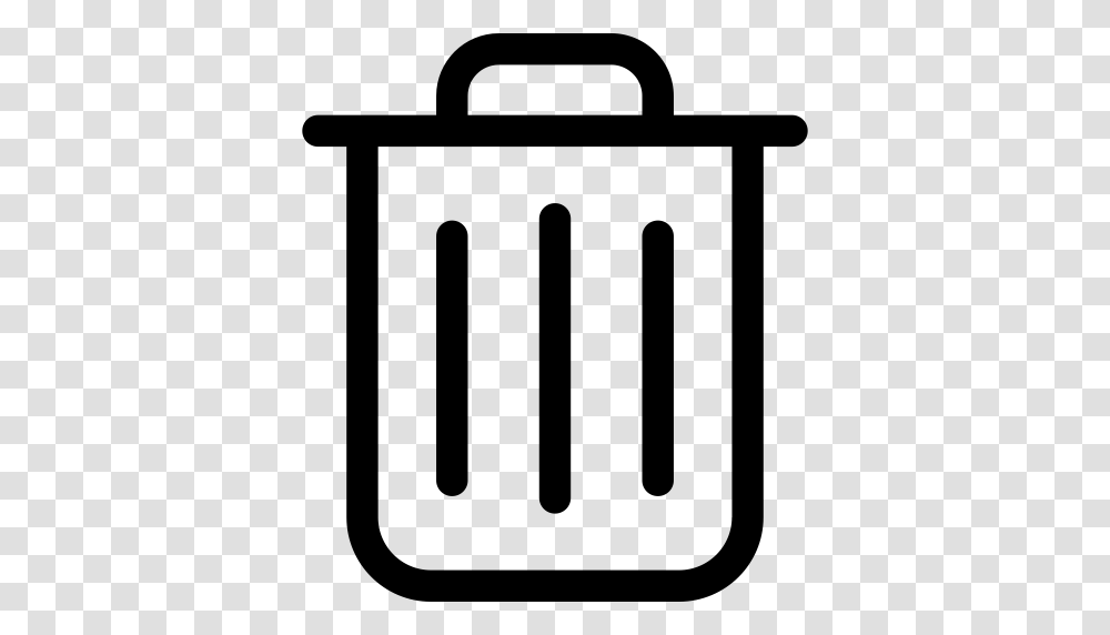 Garbage Garbage Can Litter Icon With And Vector Format, Gray, World Of Warcraft Transparent Png
