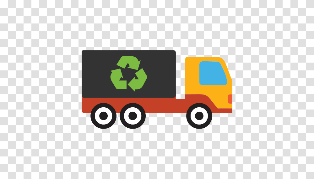 Garbage Recycle Truck Waste Icon, Transportation, Vehicle, Recycling Symbol Transparent Png