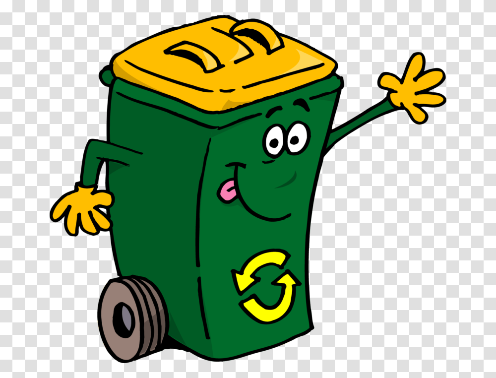 Garbage Truck Clip Art, Tin, Can Transparent Png