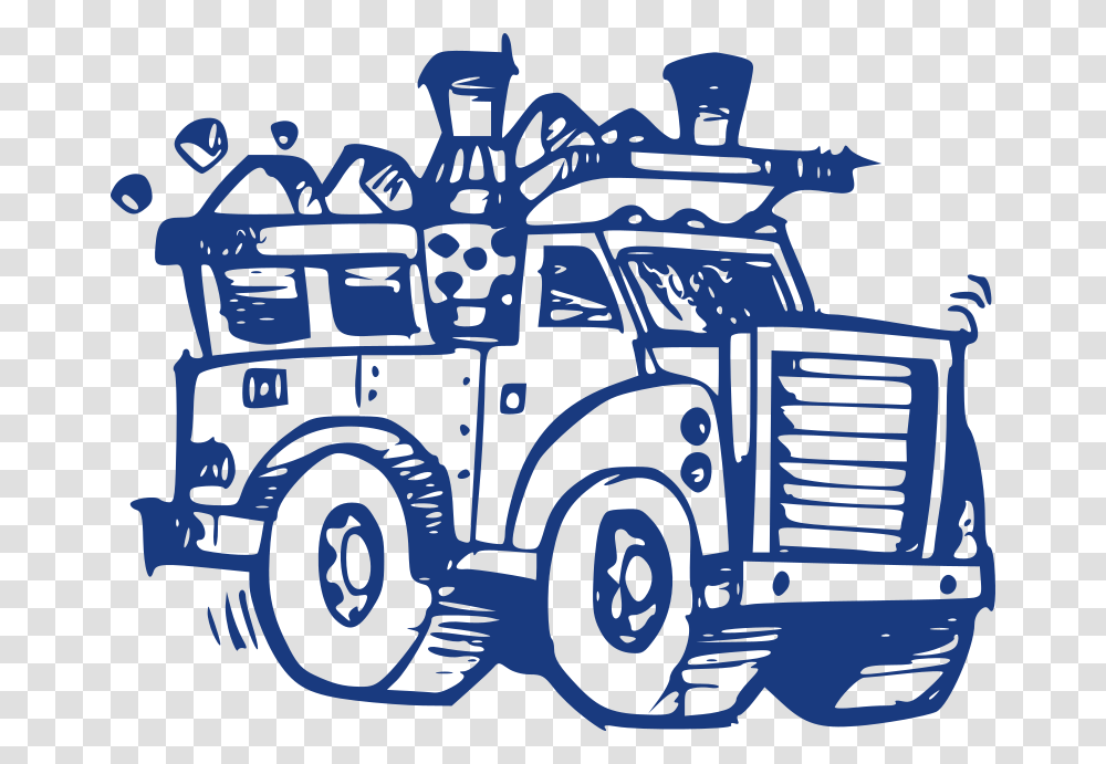 Garbage Truck, Fire Truck, Vehicle, Transportation, Tow Truck Transparent Png