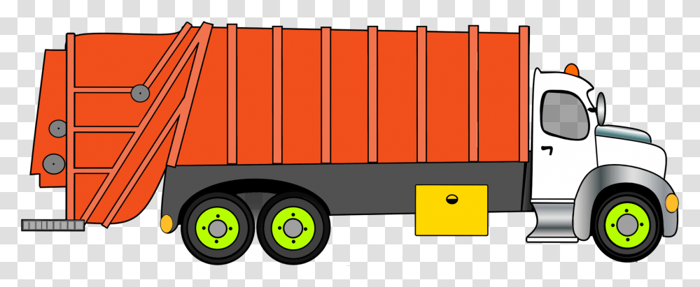 Garbage Truck Garbage Truck Clip Art, Trailer Truck, Vehicle, Transportation, Fire Truck Transparent Png
