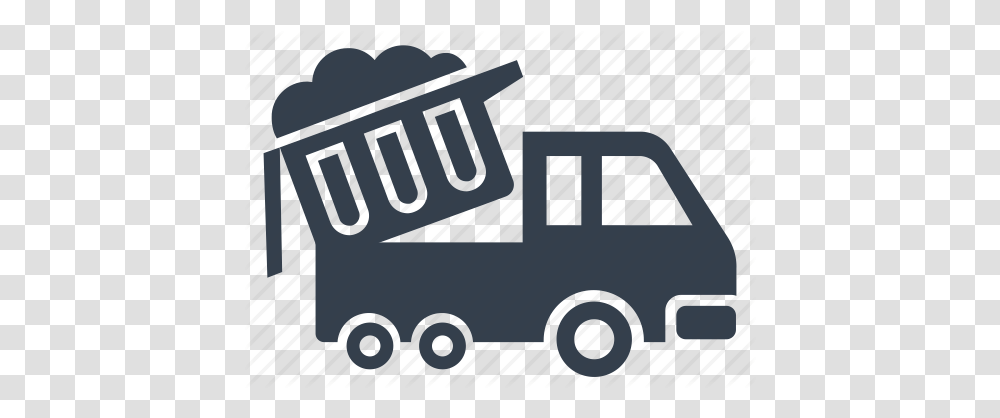 Garbage Truck Icon, Transport, Vehicle, Transportation, Bumper Transparent Png