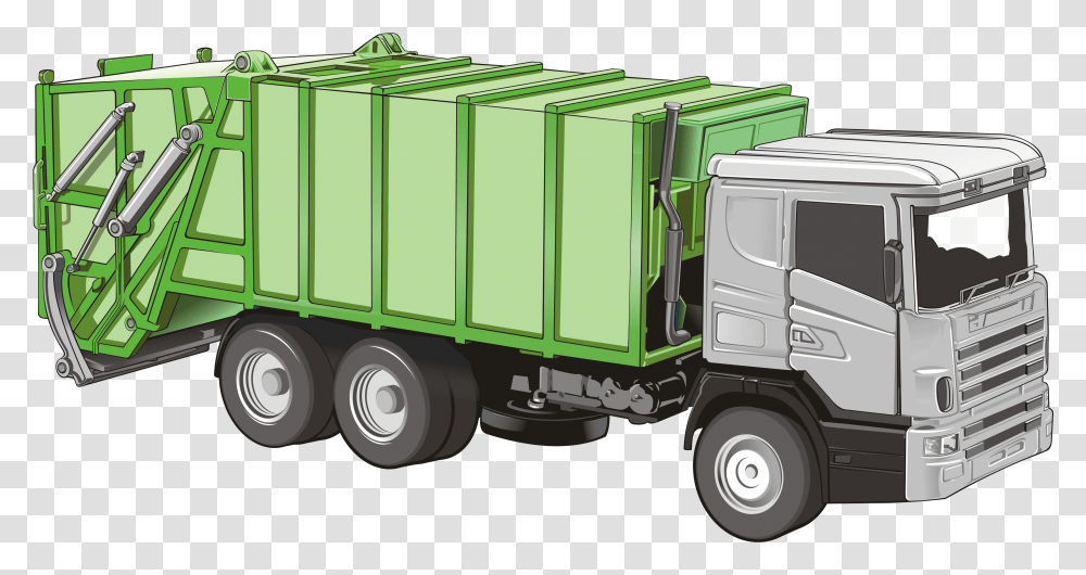 Garbage Truck, Vehicle, Transportation, Carriage, Machine Transparent Png