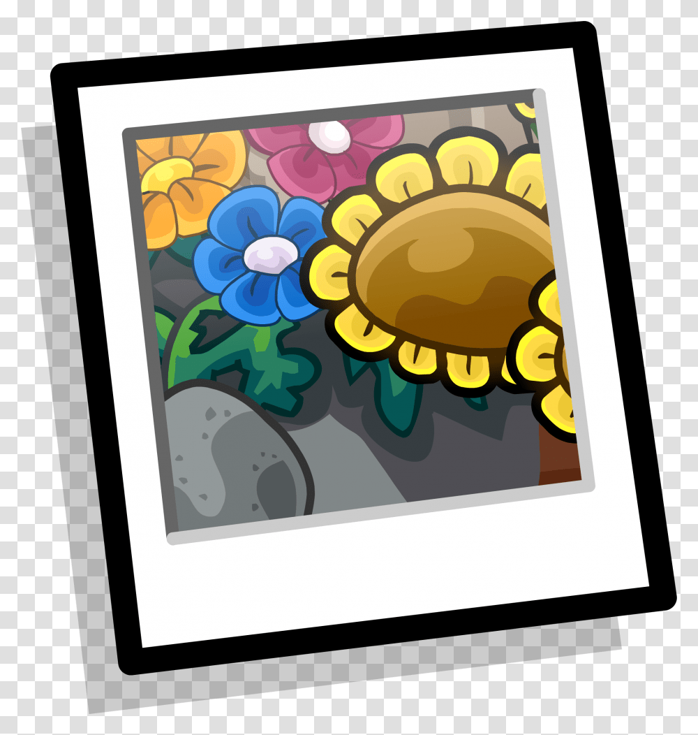 Garden Background Clothing Icon Club Penguin Background Icon, Plant, Flower, Face Transparent Png