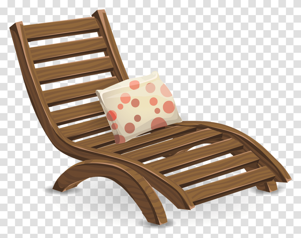 Garden Furniture Vector, Chair, Texture, Cushion, Bench Transparent Png
