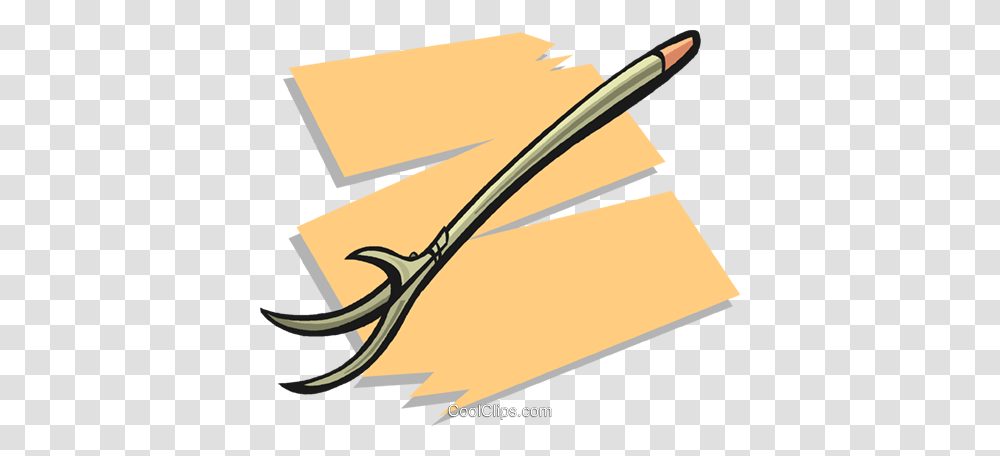Garden Hoe Royalty Free Vector Clip Art Illustration, Axe, Tool, Weapon Transparent Png