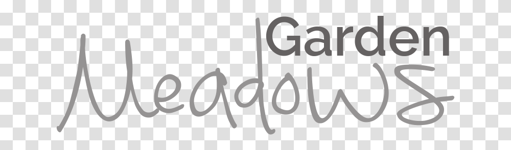 Garden Meadows Calligraphy, Handwriting, Alphabet, Number Transparent Png