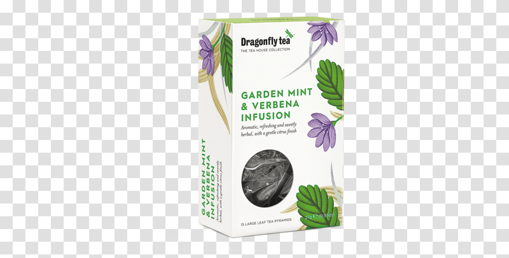 Garden Mint And Verbena Infusion Dragonfly Tea, Flyer, Poster, Paper, Advertisement Transparent Png